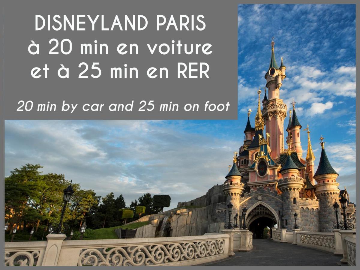 Cosy Case Between Disney And Paris Шан-сюр-Марн Экстерьер фото